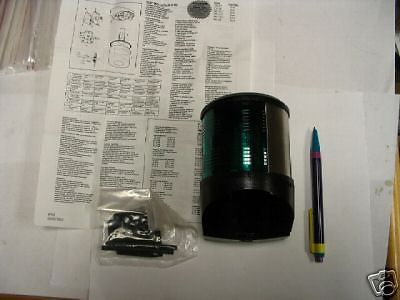 PERKO 24 VOLT MARINE NAVIGATION LIGHT GREEN NEW, NOS