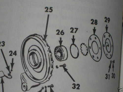 M151 JEEP GENERATOR COMMUTOR END BEARING WC88503M25 NOS