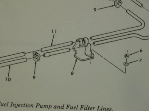 M998 A1 HUMVEE FUEL LINE CLAMP 14063340 NOS