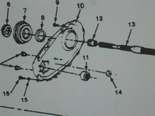 M1008 M1009 TRANSFER CASE BEARING B24160H NOS