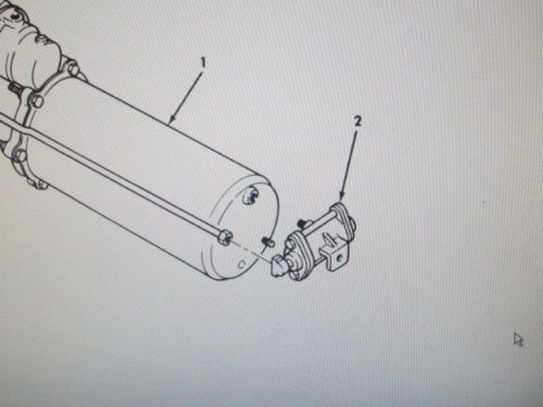 M809 5 TON BRAKE BOOSTER SHUTTLE VALVE 5340153, 4820-00-409-8935 NOS