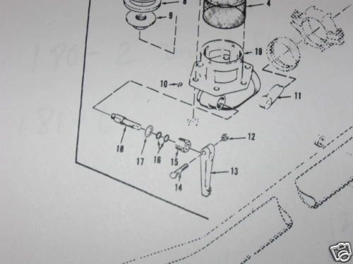 M35 2-1/2 TON SERIES DISCHARGE VALVE GASKET P413 NOS