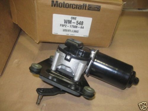 MOTORCRAFT WIPER MOTOR AND LINKAGE WM-548 NEW