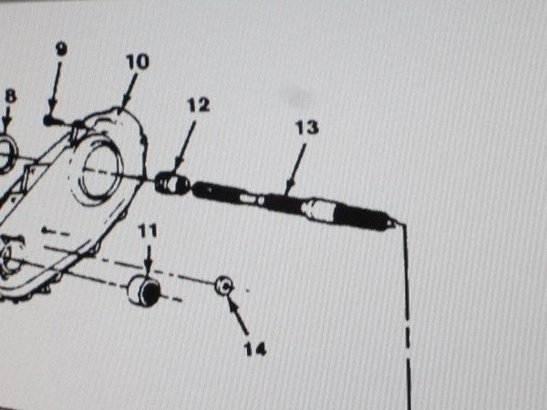 M1008 M1009 MODEL 208 TRANSFER CASE SHOULDERED SHAFT 15594195 NOS