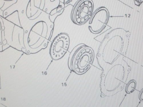 M561 GAMA GOAT TRANSMISSION IDLER GEAR BEARING 907270 NOS