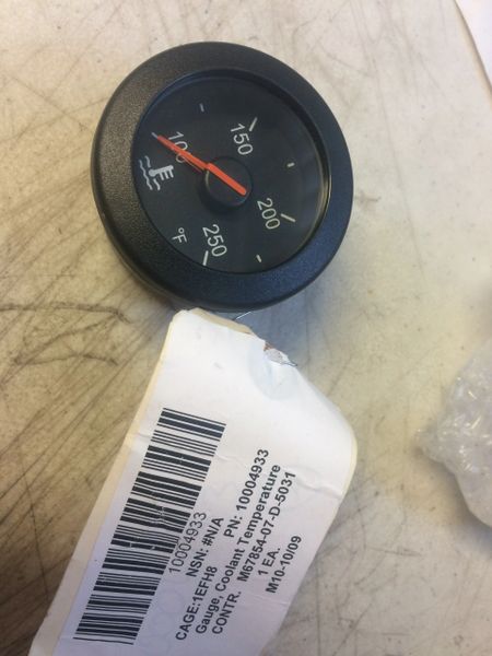 GENERAL DYNAMICS, MRAP COOLANT TEMP GAGE 10004933, 6685-01-546-4742 NOS