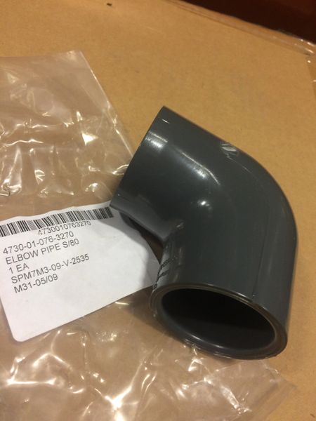 10 SPEAR 1-1/4" 90 DEGREE ELBOWS ASTM D-2467, 4730-01-076-3270 NOS