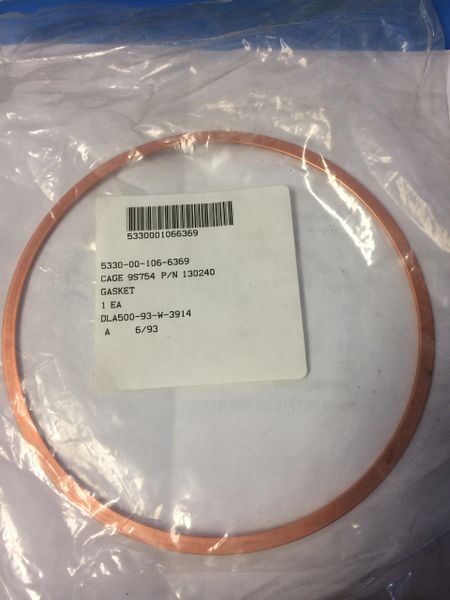 M809, M900 SERIES WATER PUMP GASKET 130240, 13427, 5330-00-106-6369 NOS