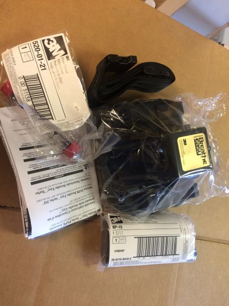 3M BREATH EASY TURBO PAPR ASSEMBLY 520-15-00 NOS