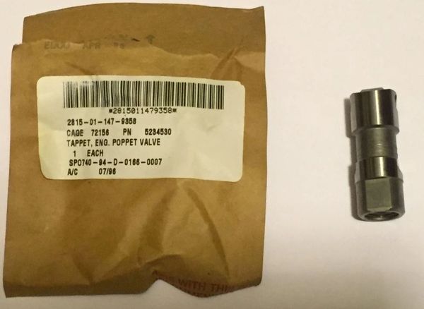 M1008, M1009 ENGINE POPPET VALVE TAPPET 5234530, 2815-01-147-9358 NOS