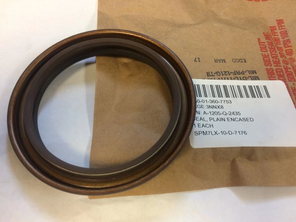 M1078 PLAIN ENCASED SEAL A-1205-Q-2435, 5330-01-360-7753 NOS