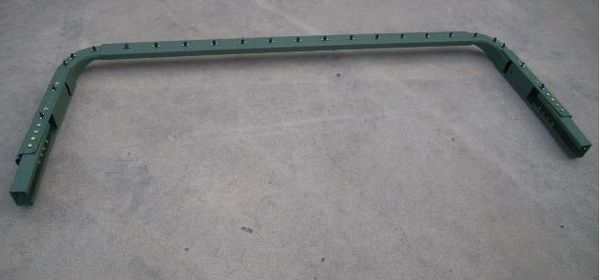 M998 B PILLAR R.H. ROLL BAR 12339196-1, 2540-01-335-4482 NOS