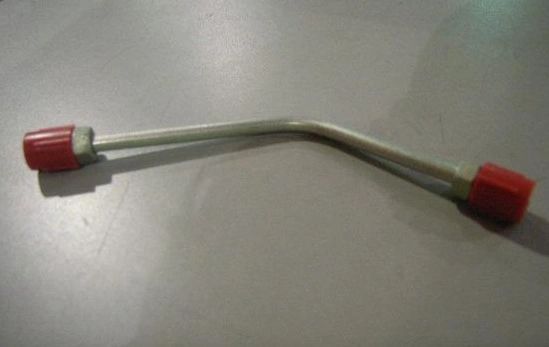 M998A2 L.H. BRAKE LINE TUBE EX4231-3, 12460269-1, 4710-01-434-3151 NOS