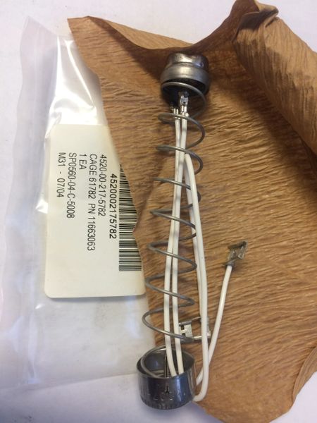 M151 JEEP HEATER IGNITER 704372, 11663063, 4520-00-217-5782 NOS