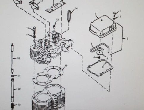 MEP-002A 5 KW GENERATOR ENGINE GASKET KIT 168-0135, 5330-01-039-6599 NOS