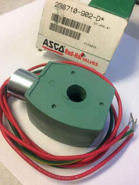 ASCO RED HAT REPLACEMENT COIL 238710-902-D NEW