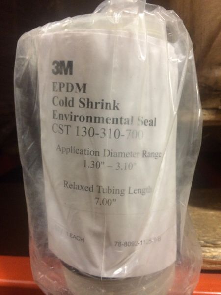 3M COLD SHRINK ENVIRONMENTAL SEAL EPDM, CST 130-310-700 NEW