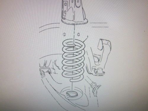 M998 FRONT HELICAL COMPRESSION SPRING 12338316-1, 5360-01-179-4107 NOS