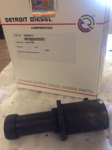 DETROIT DIESEL SAFETY RELIEF VALVE 23508370, 4820-01-305-5645 NOS