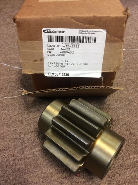 M998 STEERING GEAR SPUR 6009453, 3020-01-432-2553 NOS