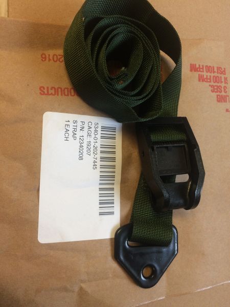 M998 CARGO SOFT TOP STRAP 12340208, 5581464, 5340-01-202-7445 NOS