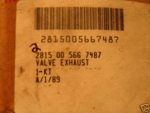 DETROIT DIESEL 71 SERIES VALVE 45D 2V, 5194829 NOS