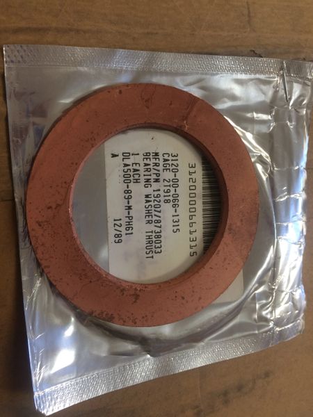 2.5 TON BEARING WASHER 8738033, 3120-00-066-1315 NOS