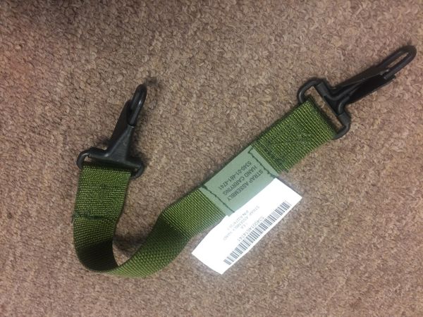 RADIO CARRYING STRAP, HAND STRAP ASSEMBLY A3274735-1, 5340-01-461-4741 NOS