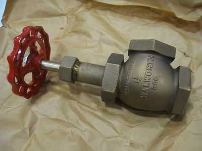 WALWORTH 1-1/4" ANGLE VALVE 161WS1 1-4 NEW