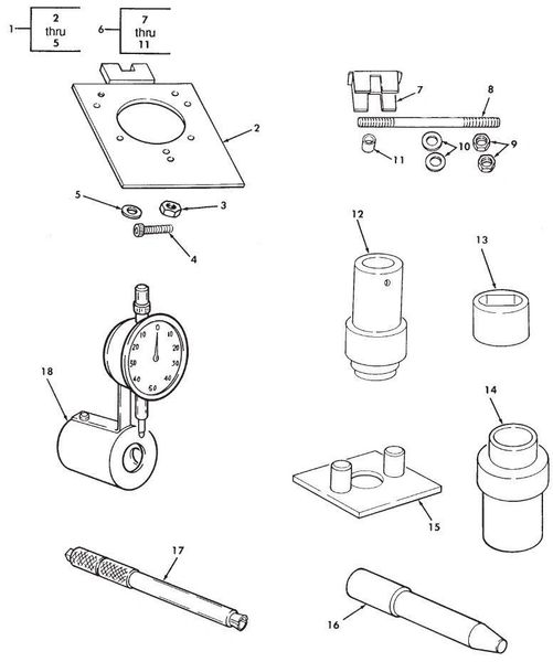 6.2L 6.5L DIAL INDICATOR 19969 NOS