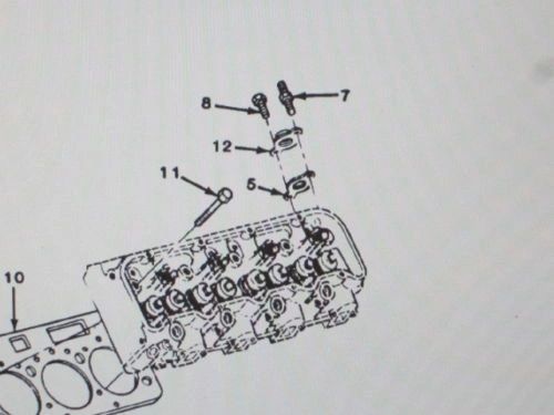 M1008, M1009 ENGINE CYLINDER HEAD PIPE FLANGE 14028949, 4730-01-163-7864 NOS