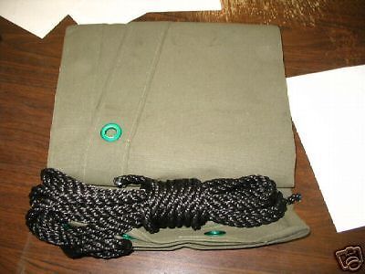 M35 & 5 TON SERIES NYLON / CANVAS CARGO END CURTAIN NOS