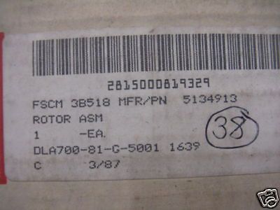 DETROIT DIESEL 53 SERIES 6V53T ROTOR ASSY 5134913 NOS