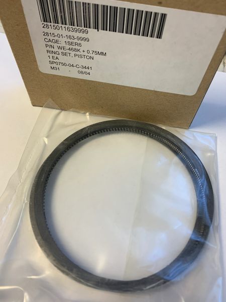 6.2L AND 6.5L OVER SIZED PISTON RING SET 15537020, 2815-01-163-9999 NOS