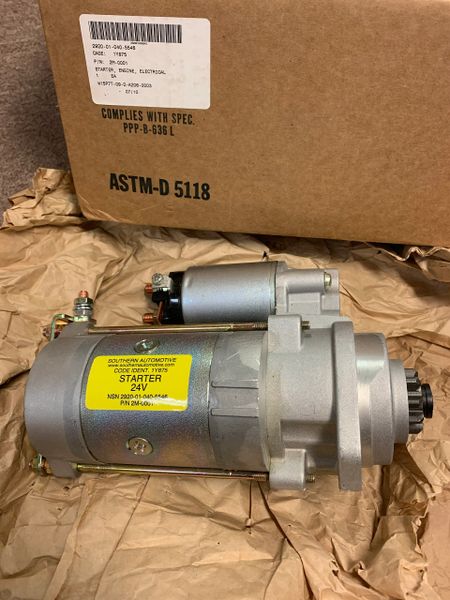 MEP GENERATOR STARTER 2M-0001, 2920-01-040-5546 NOS