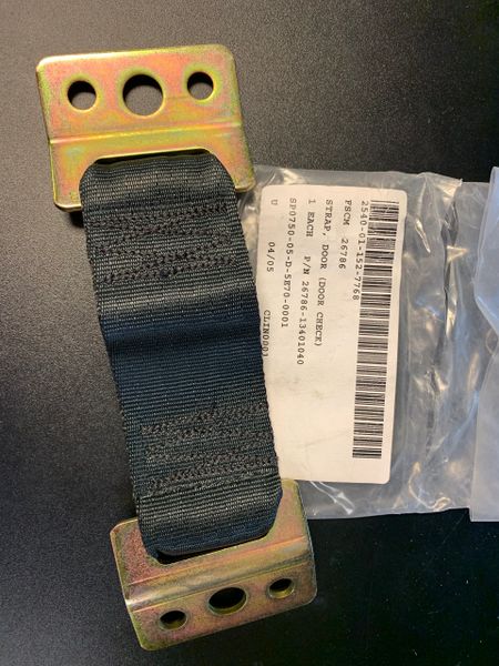 HEMTT DOOR STRAP 13401040, 2540-01-152-7768 NOS