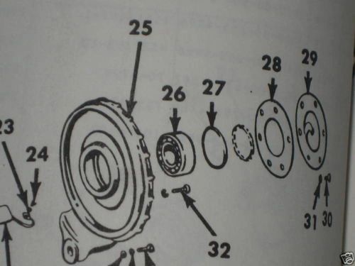 M151 JEEP GENERATOR COMMUTOR END BEARING WC88503M25