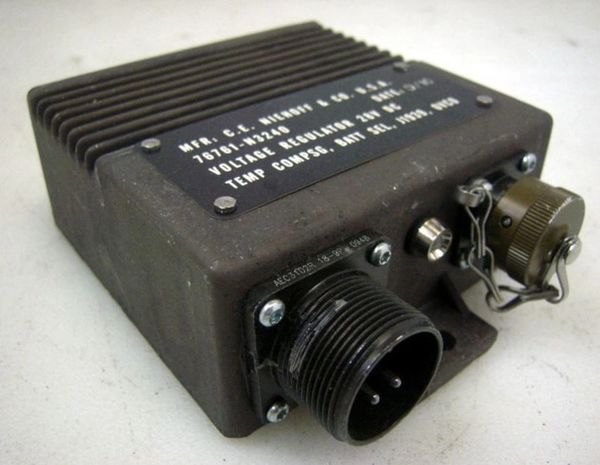 MRAP VOLTAGE REGULATOR N3240, 3113950C1L, 10014572, 6110-01-568-1495 NOS