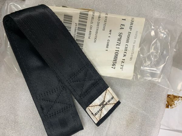 MRAP DOOR STRAP 6439373-01M1, 2510-01-570-5735 NOS