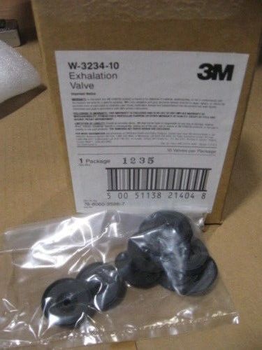 PACK OF 10 3M EXHALATION VALVES W-3234-10 NEW