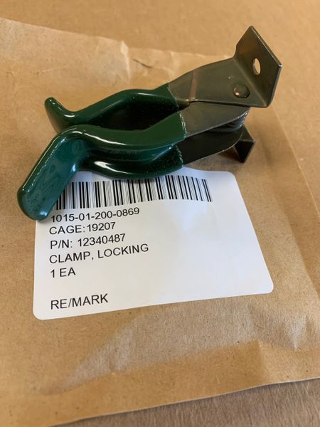 M998 RIFLE MOUNT CLAMP 12340487, 1015-01-200-0869 NOS