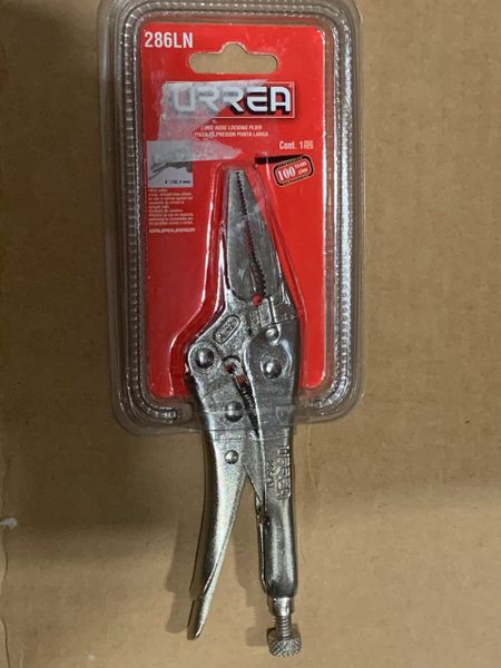 URREA 6" LONG NOSE PLIERS 286LN NEW