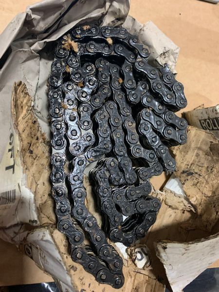 ROLLER CHAIN 60-2R X 10' FOOT NOS