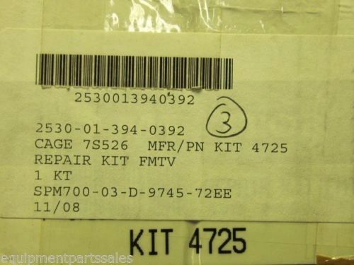 M1078 VEHICULAR WHEEL PARTS KIT 4725, 2530-01-394-0392 NOS