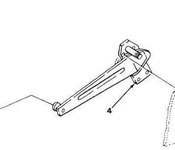 M915 SERIES RH WINDOW REGULATOR 9718274, 2540-01-104-3286 NOS