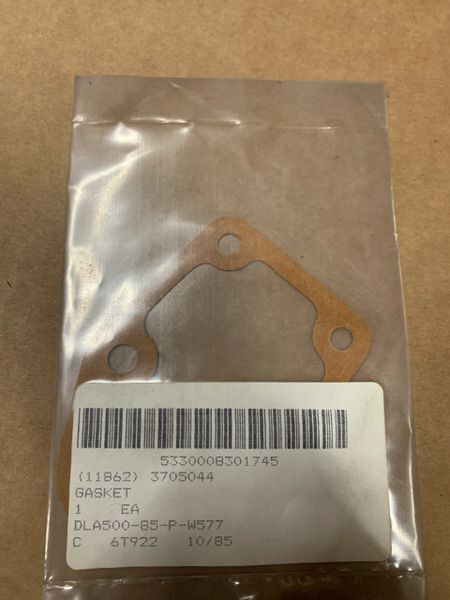 GASKET 12551502, 5740060, 3705044, 5330-00-830-1745 NOS