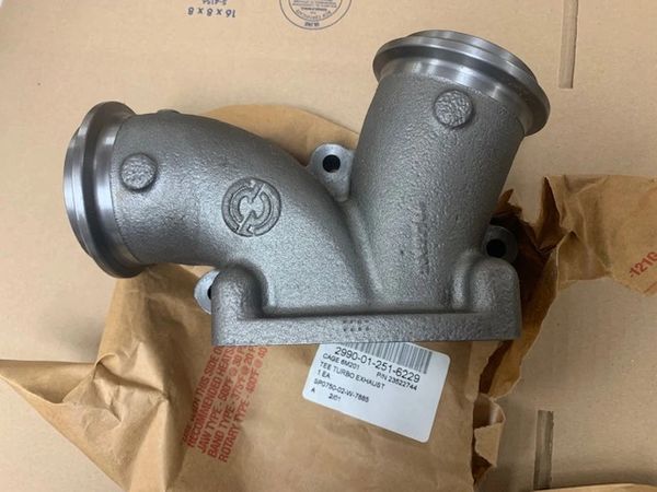 Detroit Diesel Turbo Exhaust Tee 23522744, 2990-01-251-6229 NOS