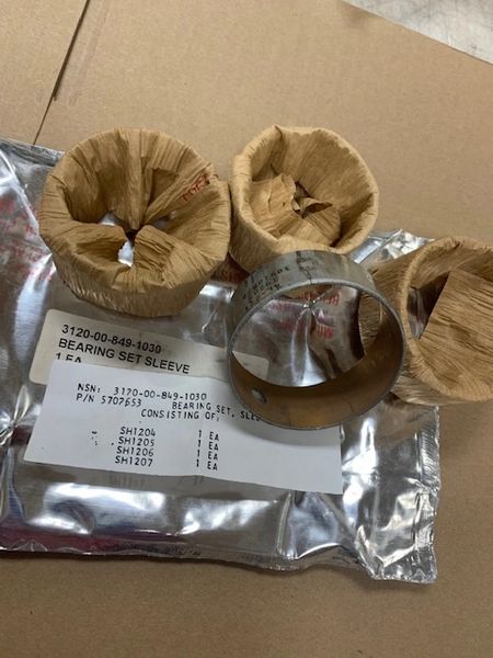 2.5 TON BEARING SLEEVE SET 5702653, 3120-00-849-1030 NOS