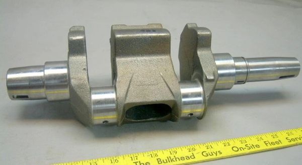 ONAN CRANKSHAFT 170-2341-25, 104-0451, 104-1285, 2815-00-972-8920 NOS