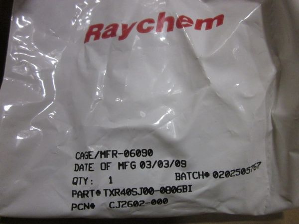 RAYCHEM TXR40SJ00-0806BI CJ2602-000 NEW